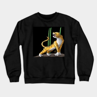 Fierce Guardian of the Bamboo Forest Crewneck Sweatshirt